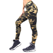 Iconic Army Camo Bum Scrunch Pocket Push Up Workout Leggings