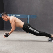 Men's Sweatpants Gyms Fitness Bodybuilding Joggers Workout Trousers Zipper Football Soccer Pants Training Sport Srousers