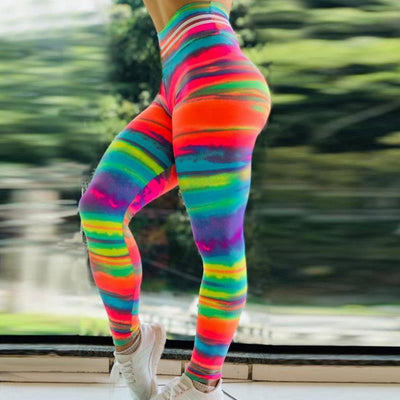 Leggings Sexy Women's Leggings Stretchy High Waist Printing Butt Lift Pants Hip Push up Workout Stretch Trousers Fitness Pants